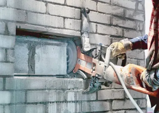 Алмазная резка ниш