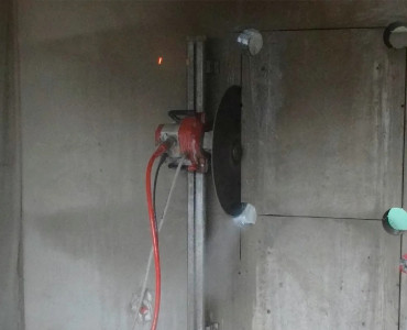 Резка стен без пыли - 1