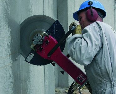 Резка стен без пыли - 2