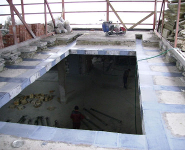 Усиление проёмов в перекрытиях - 1