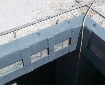 Усиление проёмов в перекрытиях - 2