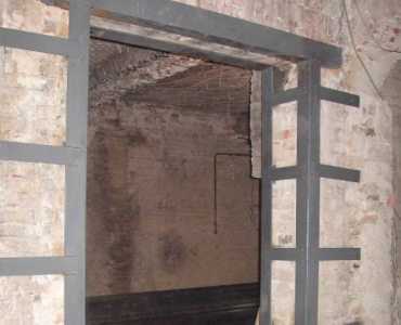 Усиление проёмов уголком - 2