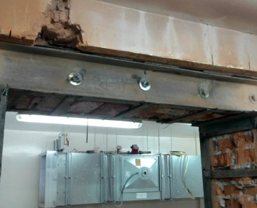 Усиление проёмов швеллером - 1