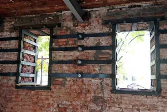 Устройство проемов в кирпиче