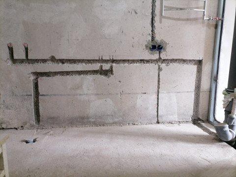 Штробление в панельном доме